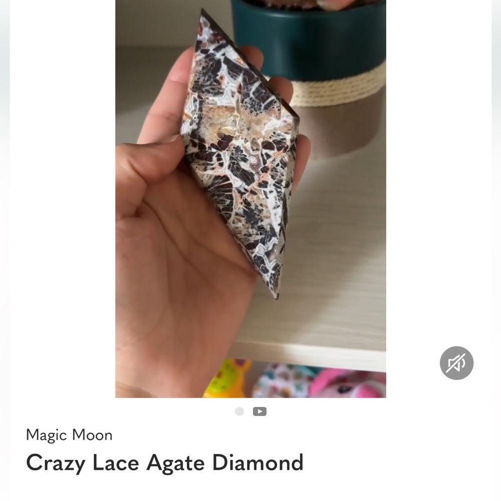 Crazy Lace Agate Diamond